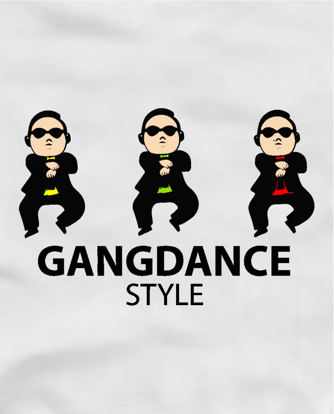 marškinėliai Gangdance style